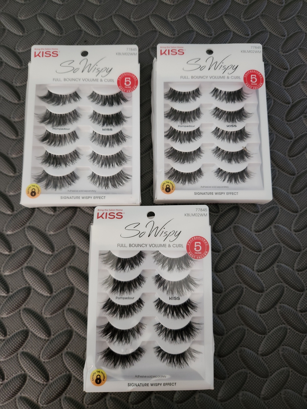 Kiss So WISPY eyelashes Set Of 3
